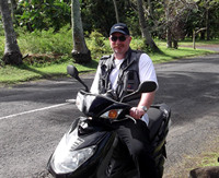 Scootering Around, Rarotonga