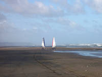 Wind Sailing Kariotahi Beach