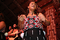 Maori Concert Party, Waitangi Treaty Grounds, Bay of Islands, New Zealand